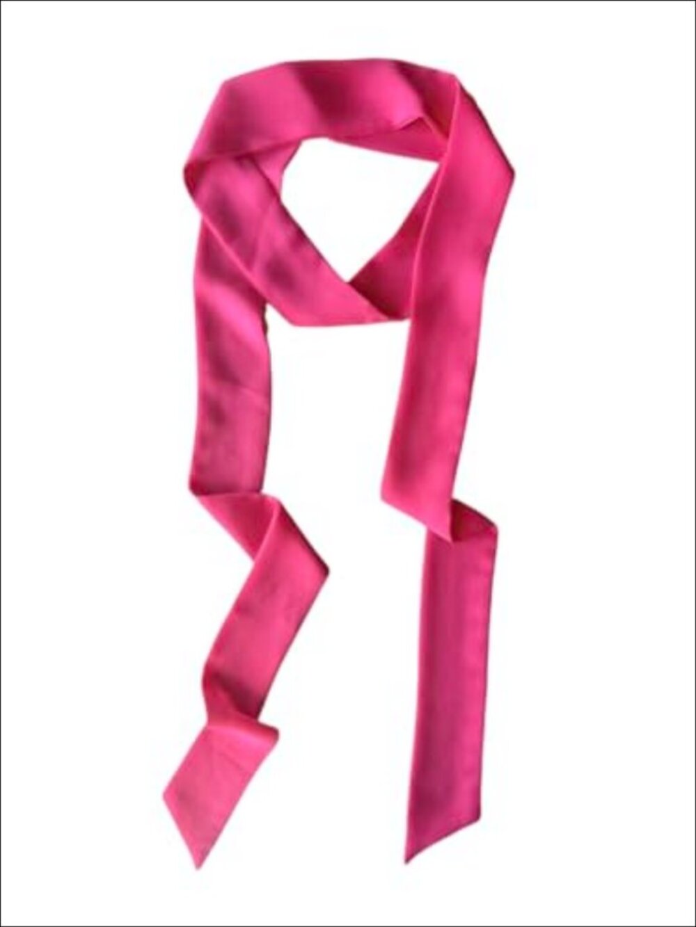 Chiffon Sash Skinny Long Neck Wrap Scarf Neckerchief